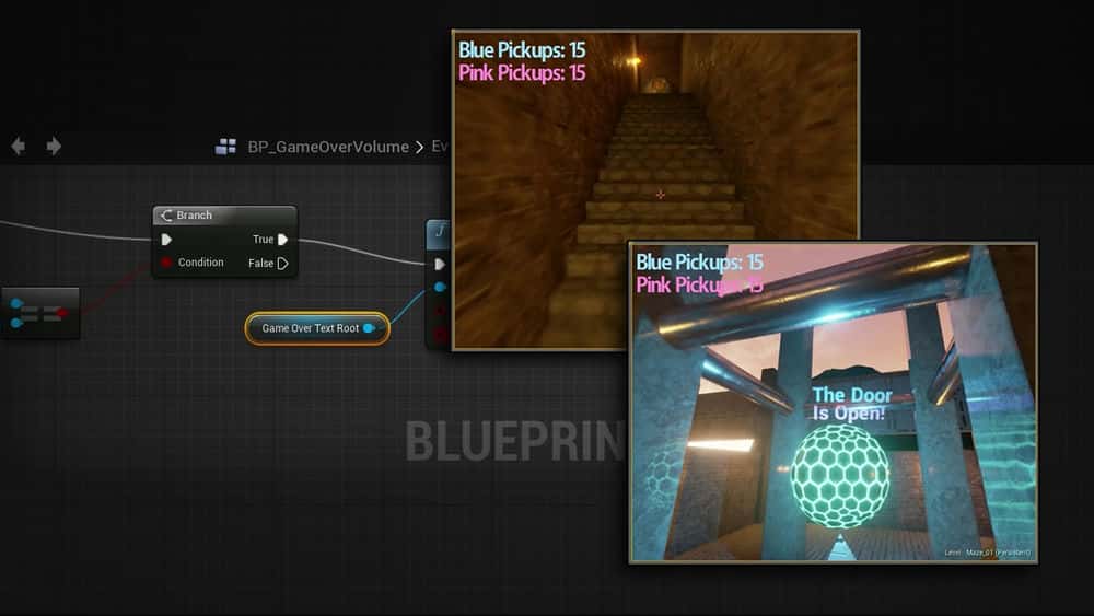 آموزش ایجاد سیستم های گیم پلی با استفاده از ویژگی های Blueprint در Unreal Engine 