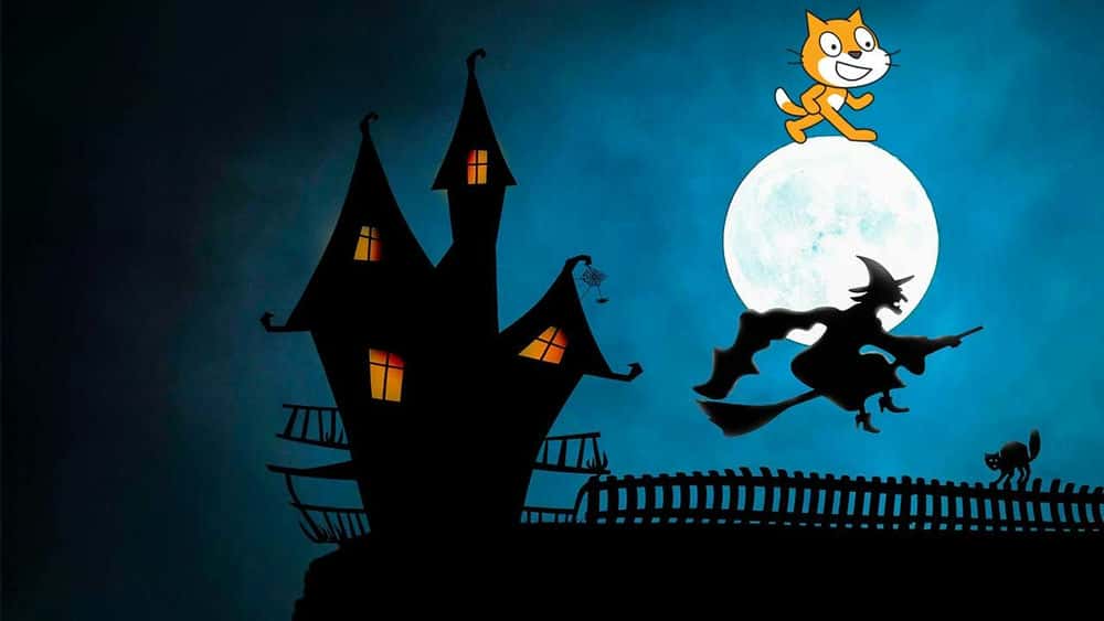 آموزش بیایید پروژه انیمیشن هالووین را در Scratch 3.0 ایجاد کنیم