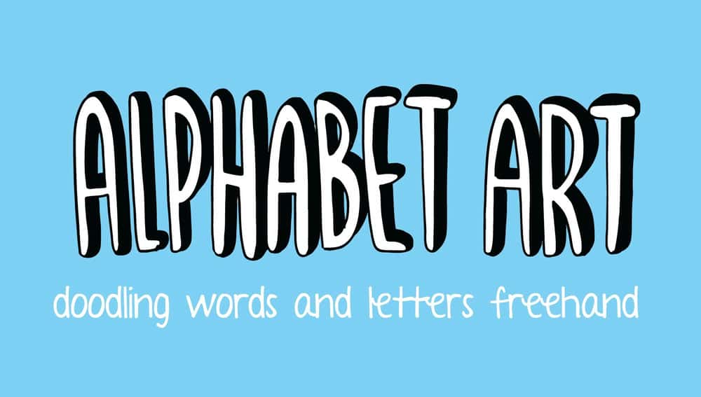 آموزش هنر الفبا: ابله سازی کلمات و حروف با دست آزاد