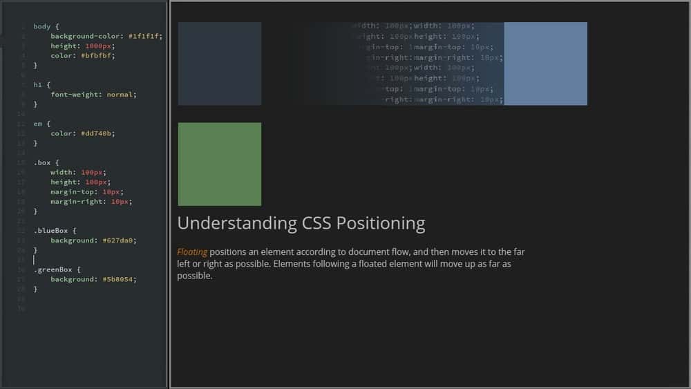 آموزش موقعیت یابی CSS 