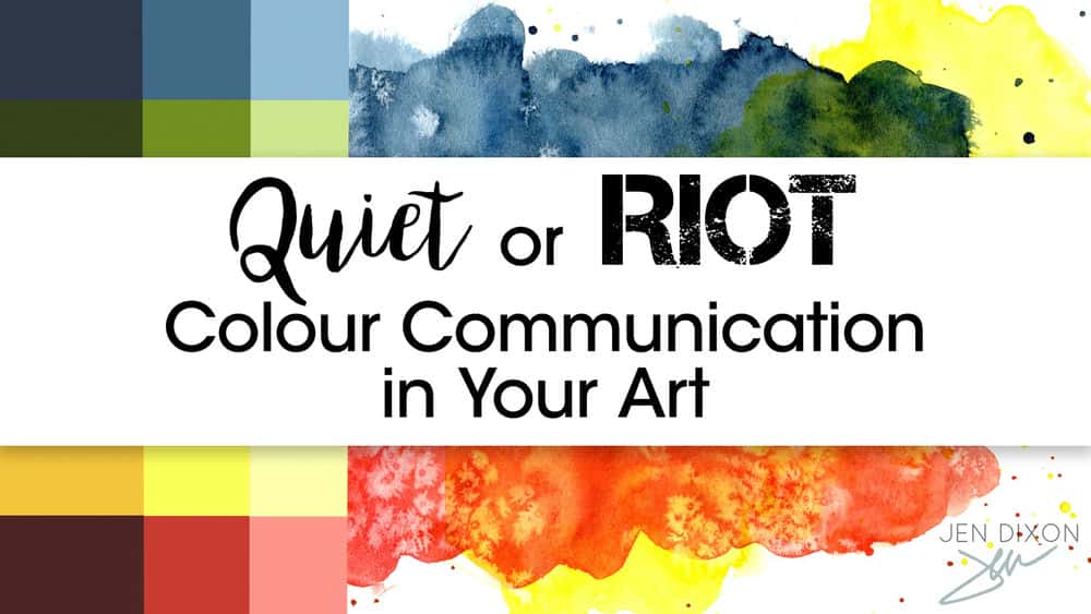 آموزش سکوت یا شورش: ارتباطات رنگی در هنر شما