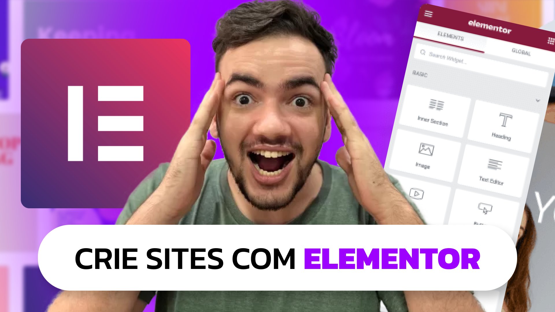 آموزش Como usar o Elementor: سایت‌های Crie به نظر می‌رسد که سابر نادا د کدیگو هستند!