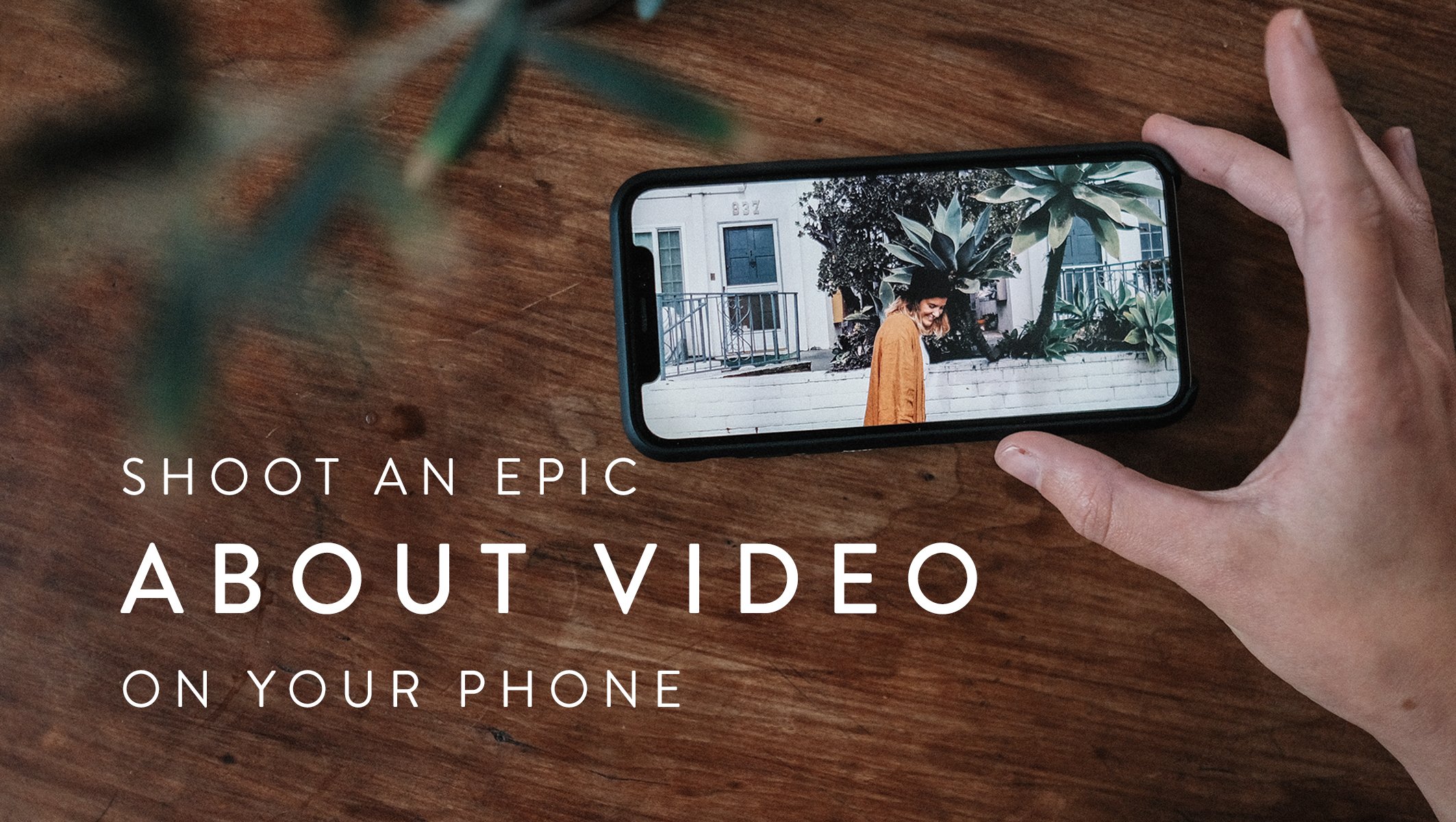 آموزش داستان خود را به اشتراک بگذارید: فیلمبرداری یک ویدیوی حماسی «درباره» در تلفن شما