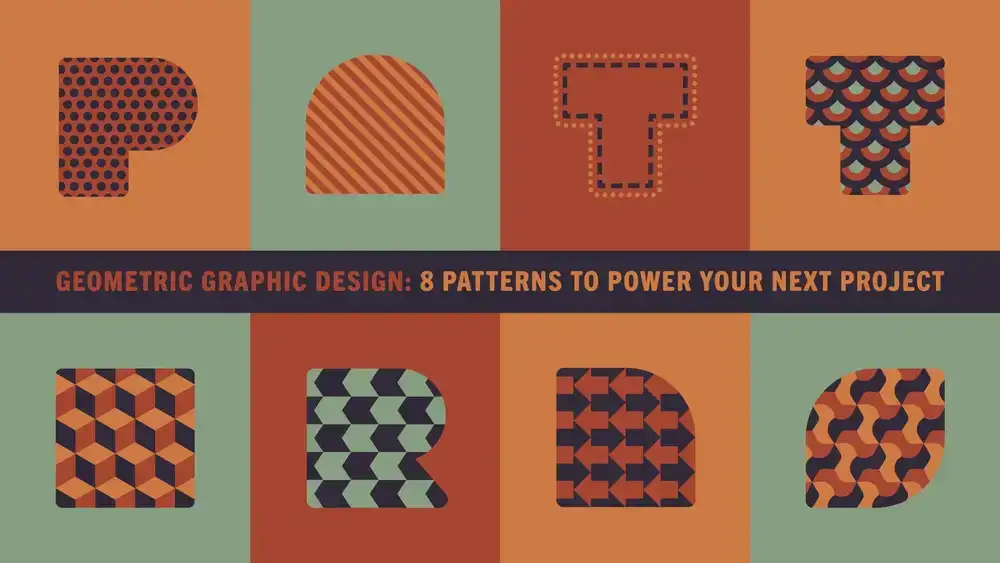 آموزش طراحی گرافیک هندسی: 8 الگو برای تقویت پروژه بعدی شما