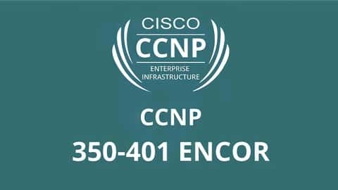 آموزش CCIE/CCNP Enterprise 350-401 ENCOR تخلیه با توضیح 