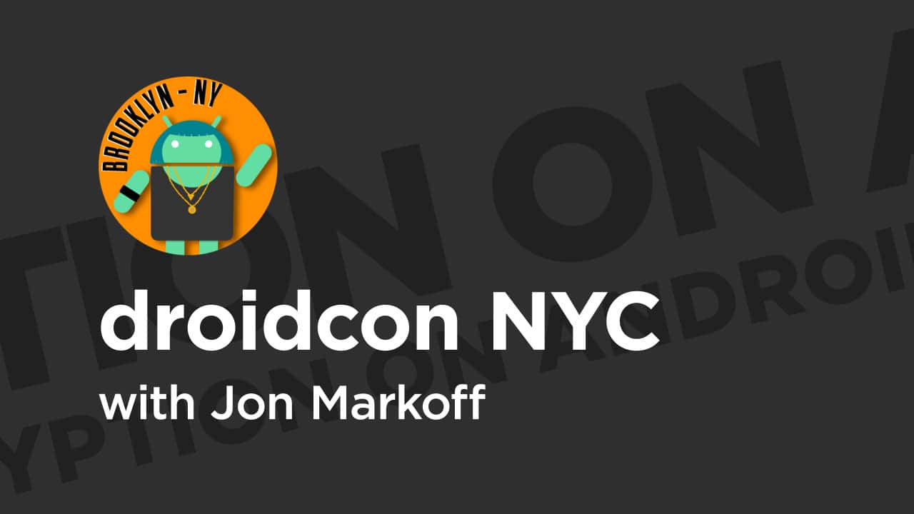 آموزش droidcon NYC '19: رمزگذاری داده ها در اندروید