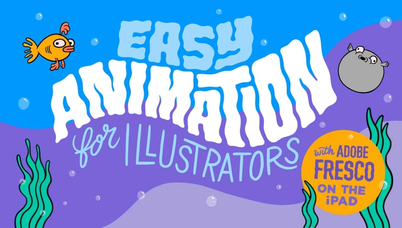 آموزش انیمیشن آسان برای تصویرگران با Adobe Fresco در iPad