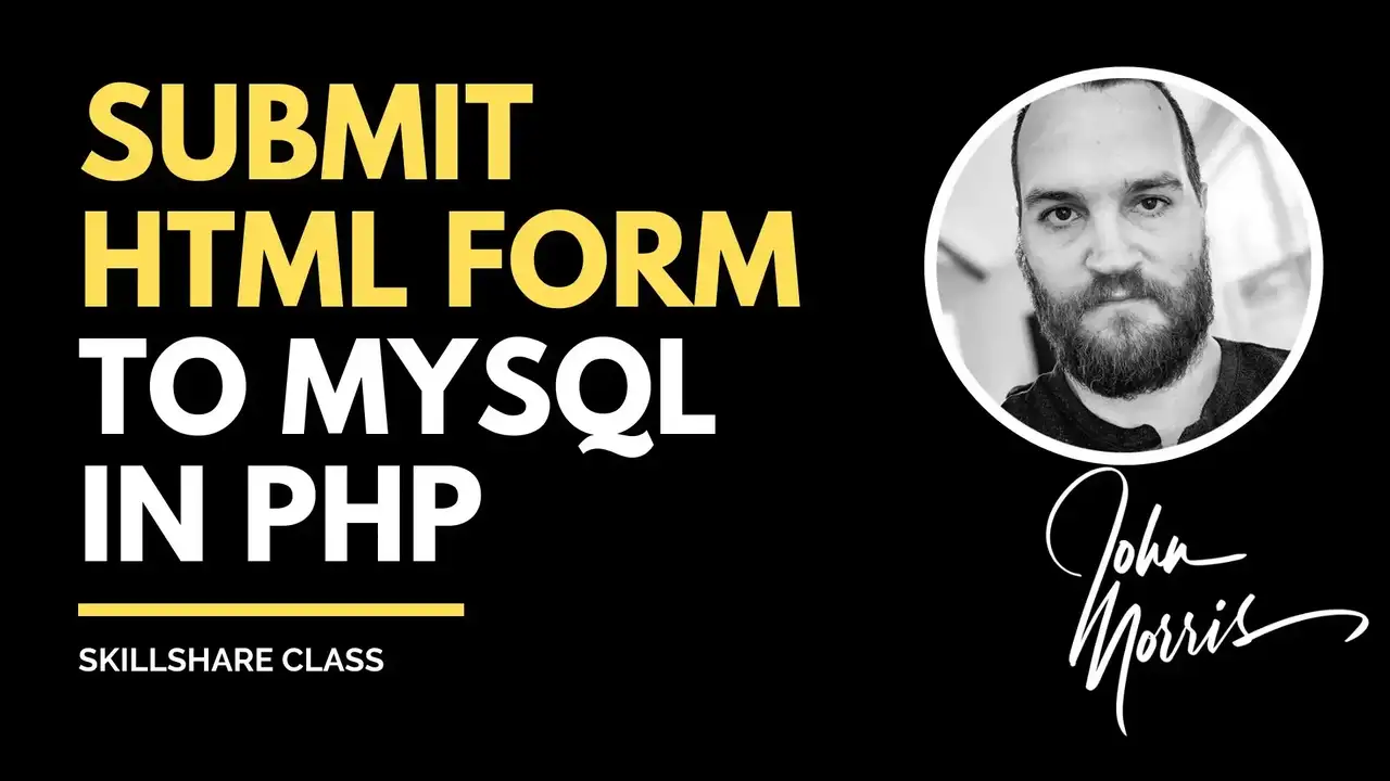 آموزش نحوه ارسال فرم HTML به پایگاه داده MySQL با استفاده از PHP