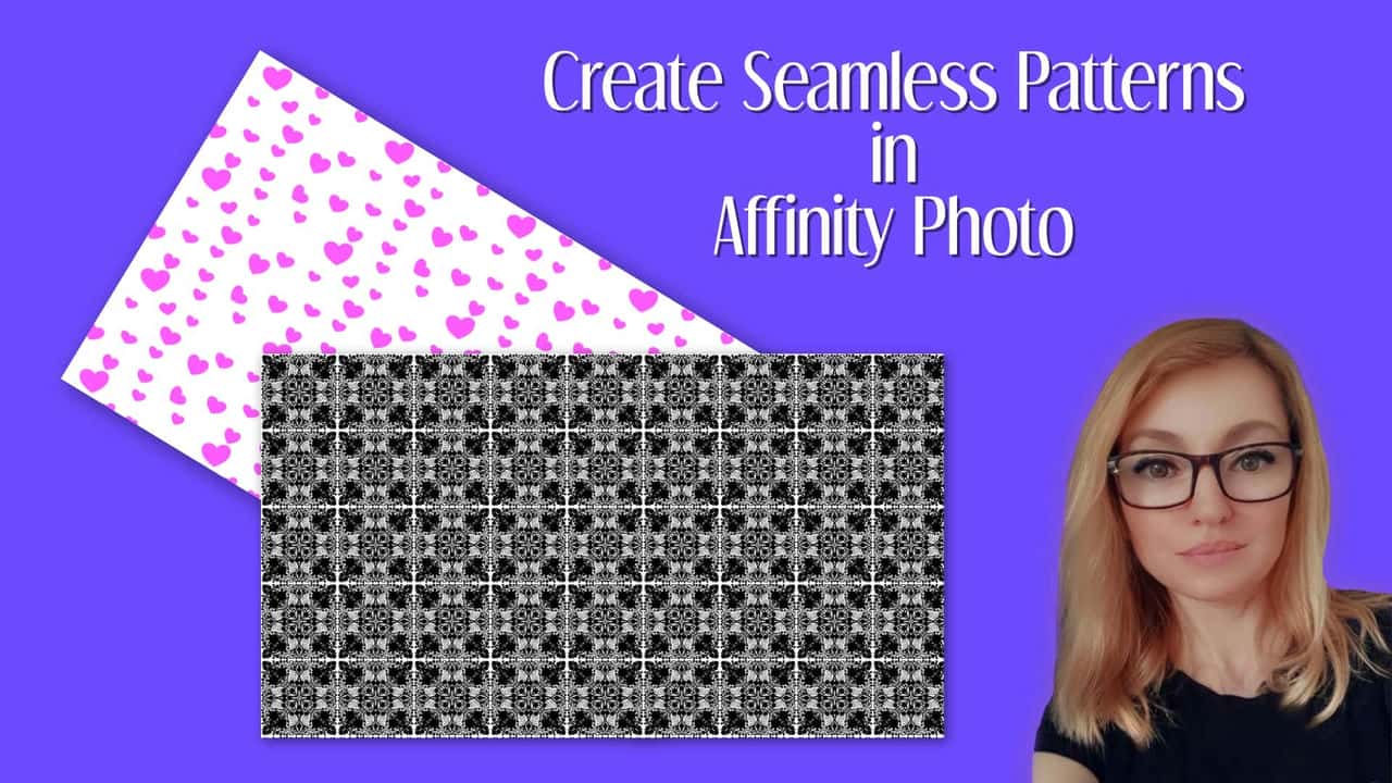 آموزش ایجاد الگوهای بدون درز در Affinity Photo
