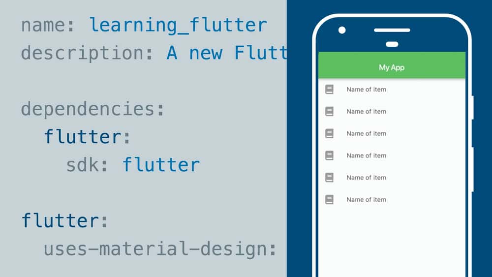 آموزش یادگیری Google Flutter برای توسعه دهندگان موبایل 