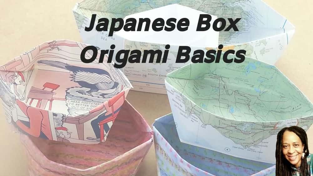 آموزش جعبه ژاپنی - اصول اولیه اوریگامی
