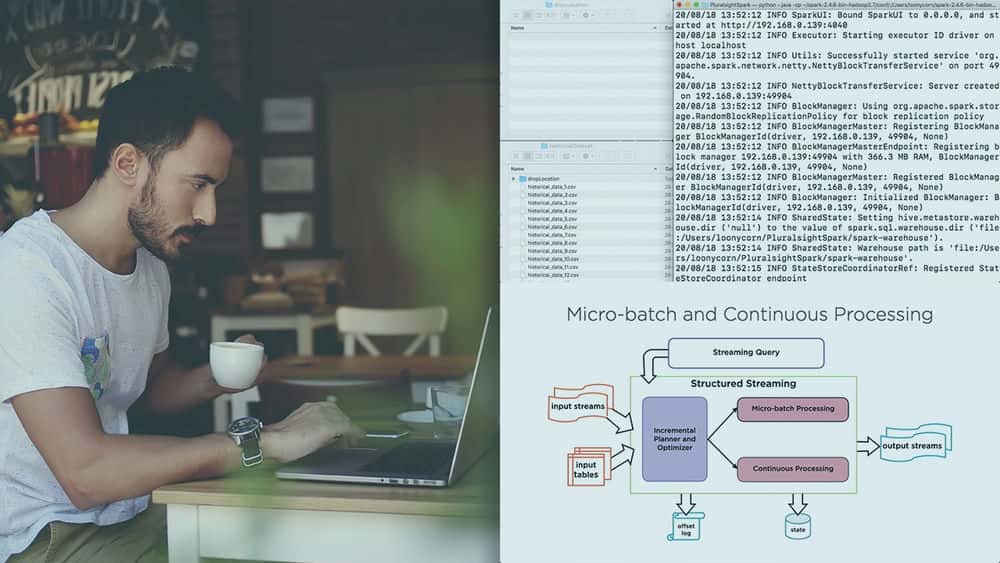 آموزش بررسی API جریان ساختاری Apache Spark برای پردازش داده های جریان 