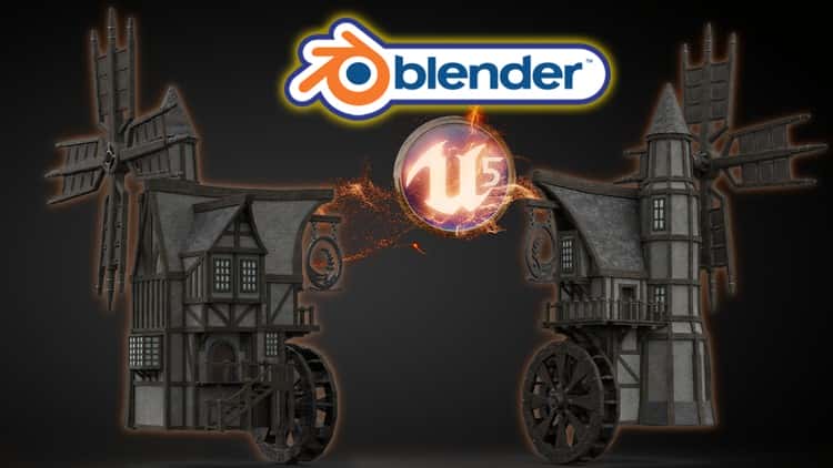 آموزش Blender to Unreal Engine 5