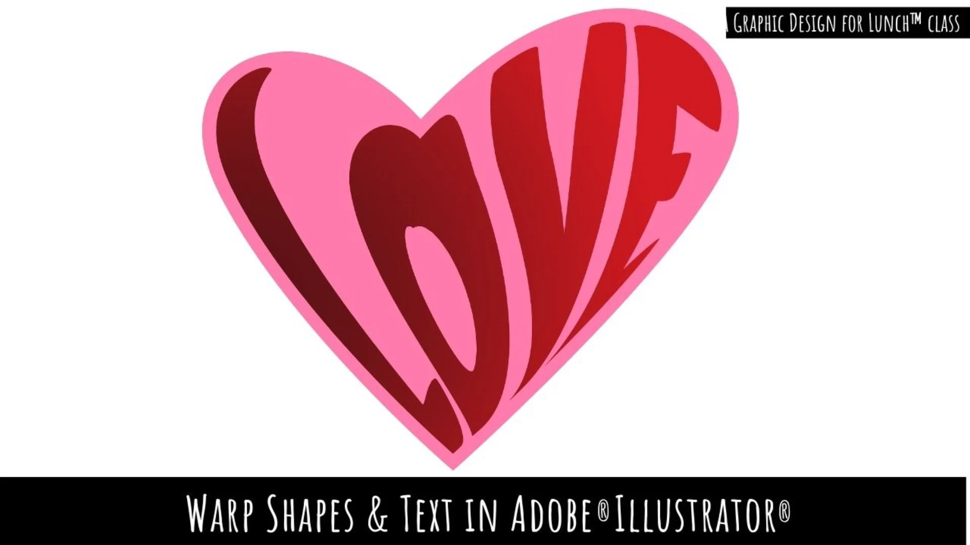 آموزش شکل‌ها و متن را در Adobe Illustrator تغییر دهید - طراحی گرافیکی برای کلاس ناهار