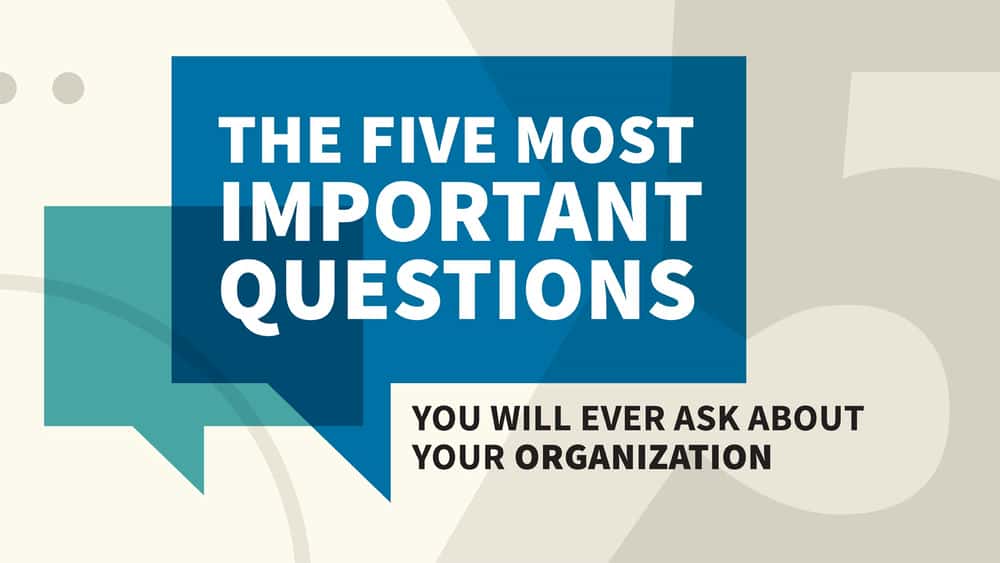 آموزش پنج س Mostال مهمی که می توانید در مورد سازمان خود بپرسید (خلاصه Blinkist) 