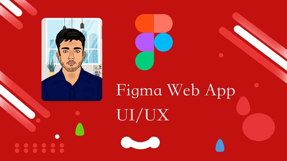 Figma UI/UX - یک UI/UX برنامه وب کامل طراحی کنید. آموزش بهترین تکنیک Figma (Project Base)