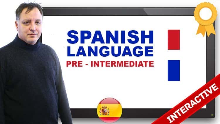 آموزش یادگیری زبان اسپانیایی: دوره کامل اسپانیایی - پیش از متوسط