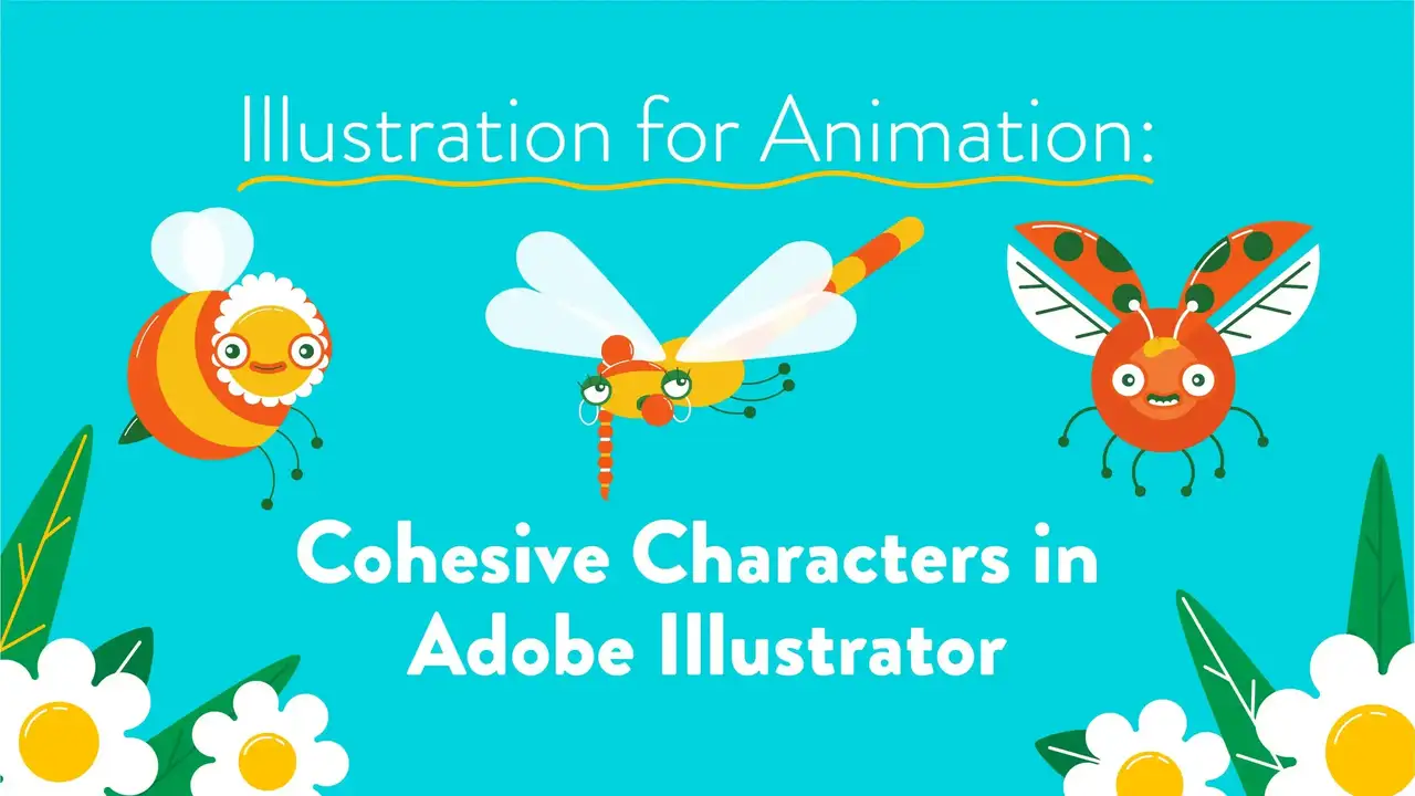 آموزش تصویرسازی برای انیمیشن: شخصیت های منسجم در Adobe Illustrator