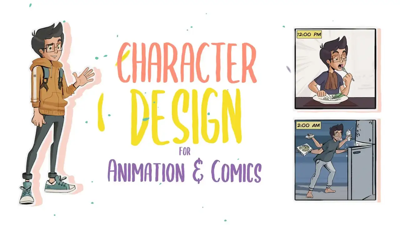 آموزش طراحی شخصیت برای انیمیشن و کمیک