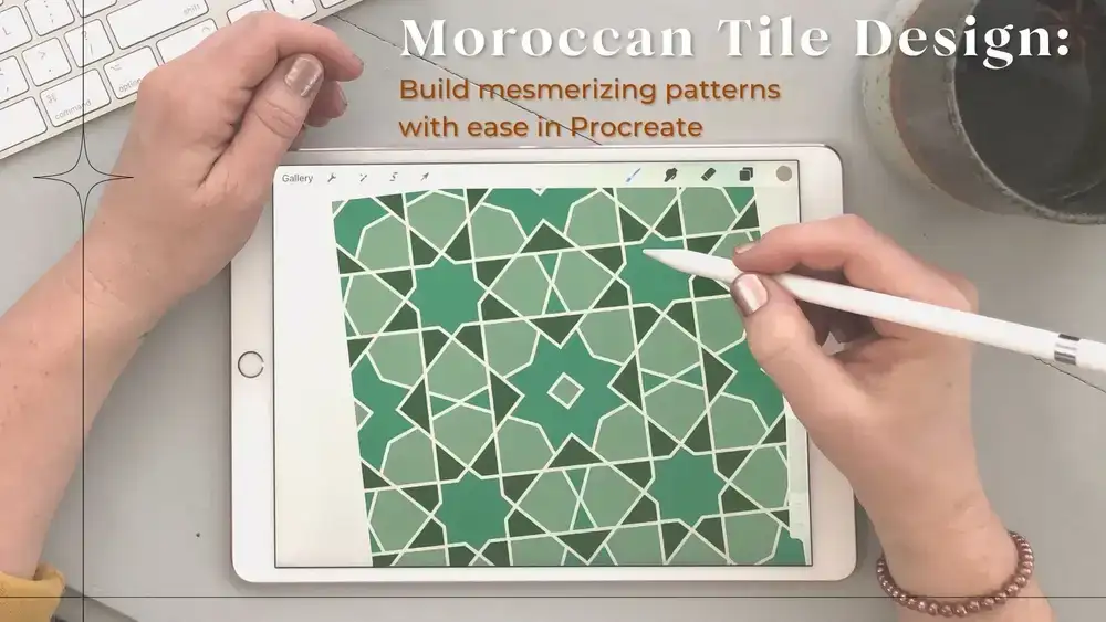 آموزش طراحی کاشی مراکشی: الگوهای مسحورکننده را به راحتی در Procreate بسازید