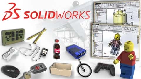 آموزش Master Solidworks 2021 - 3D CAD با استفاده از نمونه های واقعی 