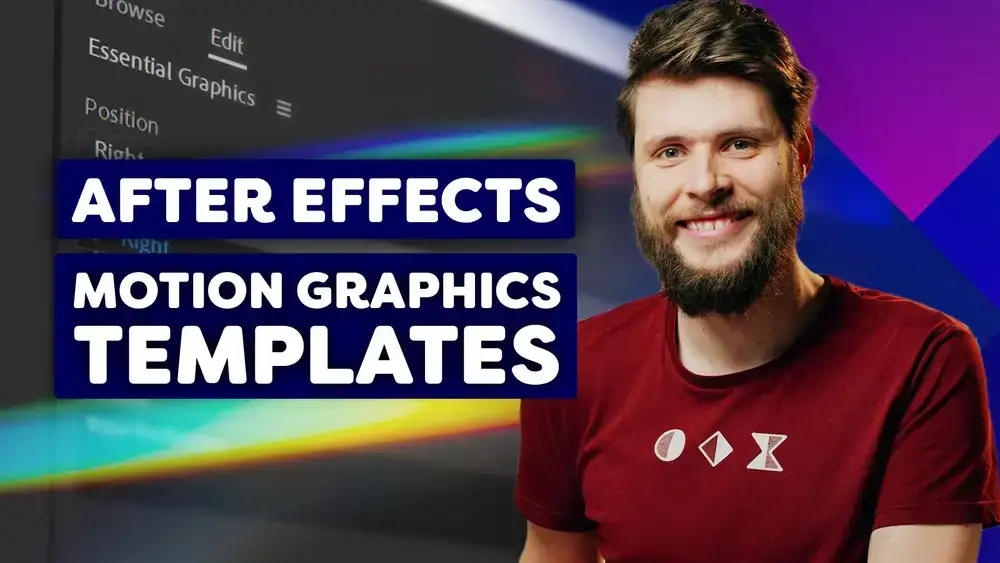آموزش با Adobe After Effects قالب های موشن گرافیک ایجاد کنید