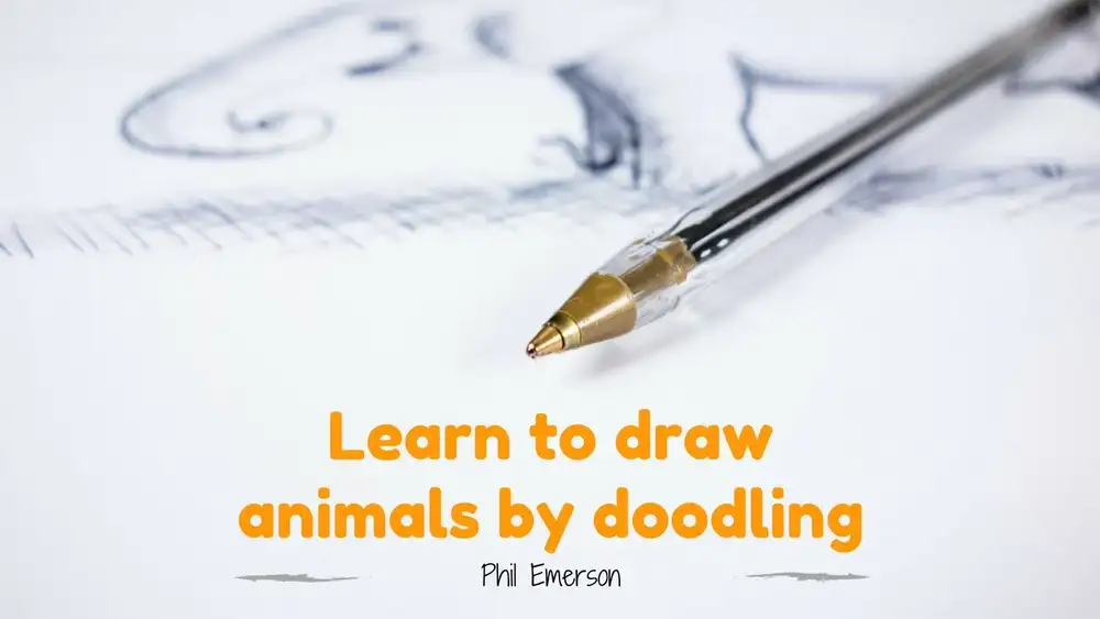 آموزش کشیدن حیوانات با Doodling