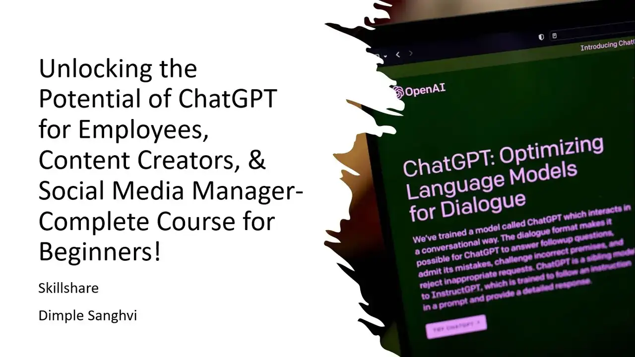 آموزش ChatGPT Prompt Engineering - دوره کامل برای مبتدیان! از جمله Mail Merge با GPT برای برگه ها