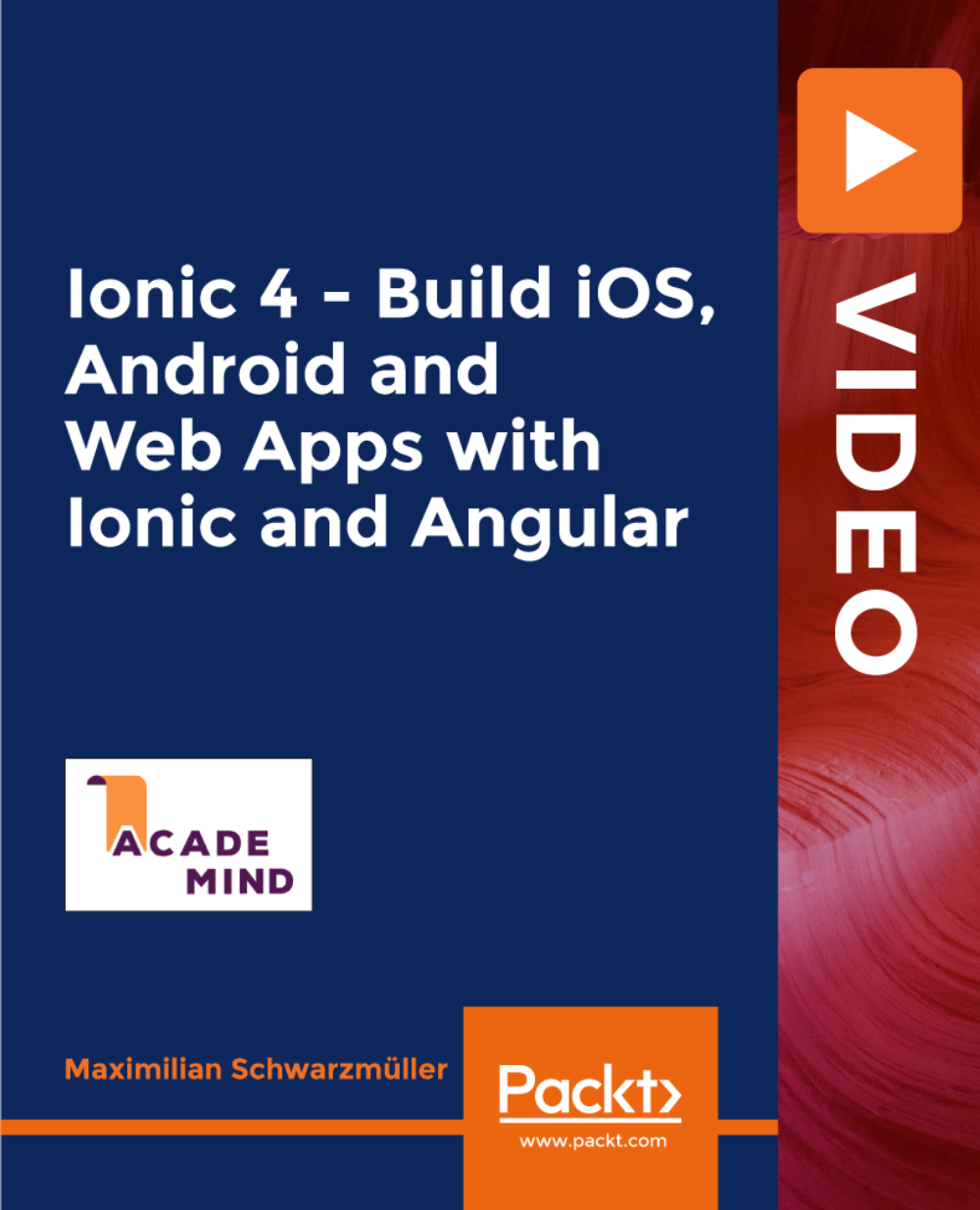 آموزش Ionic 4 - ساخت iOS، Android و برنامه های وب با Ionic و Angular [ویدئو]