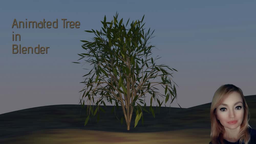 آموزش درخت متحرک در بلندر