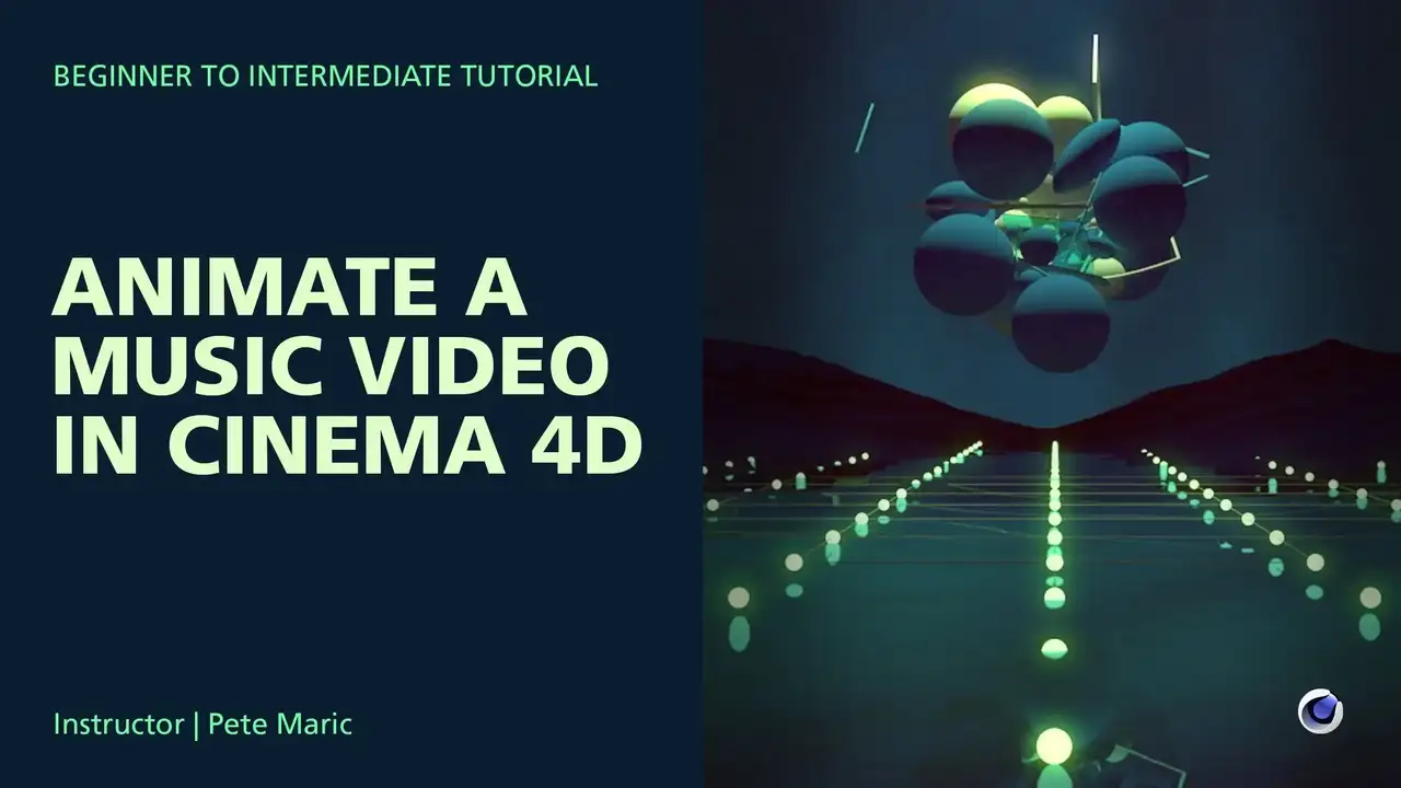 آموزش انیمیشن یک موزیک ویدیو در Cinema 4D