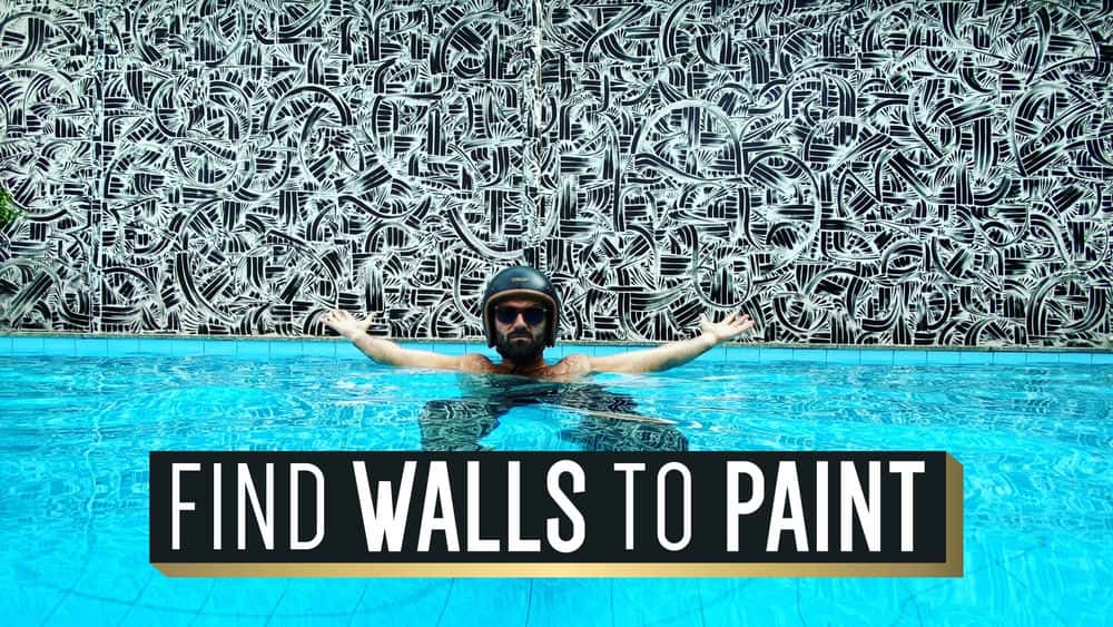آموزش چگونه دیوارها را بدست آوریم: یک نمونه کار نقاشی دیواری ایجاد کنید