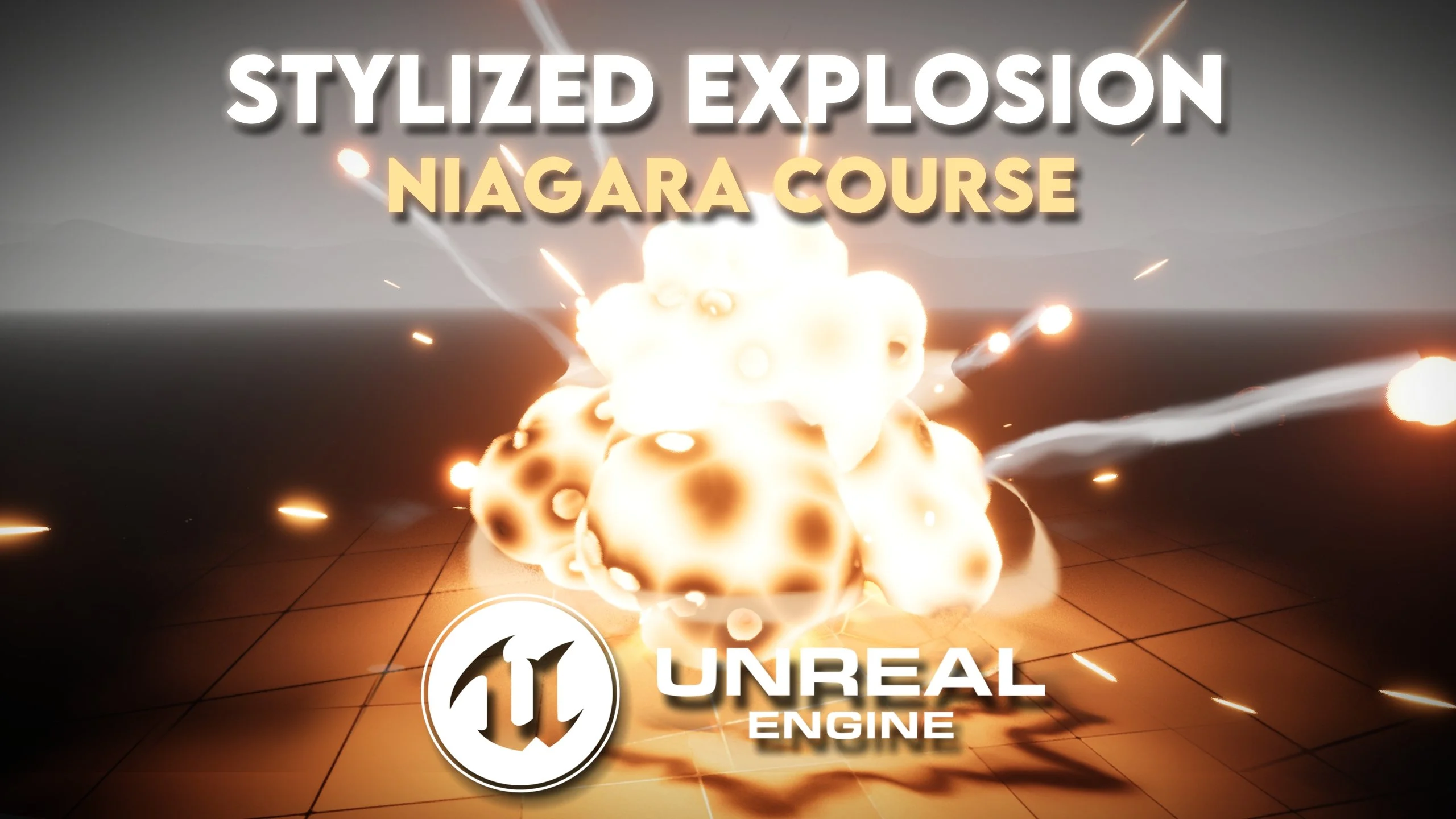 آموزش Unreal Engine 5 - VFX for Games - Stylized Explosions