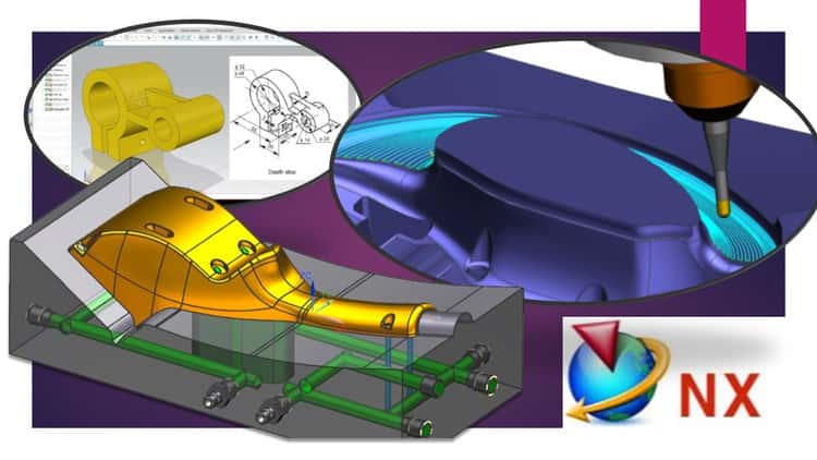 آموزش زیمنس NX CAD/CAM&Post Builder/Mold (رابط CAM 2027)