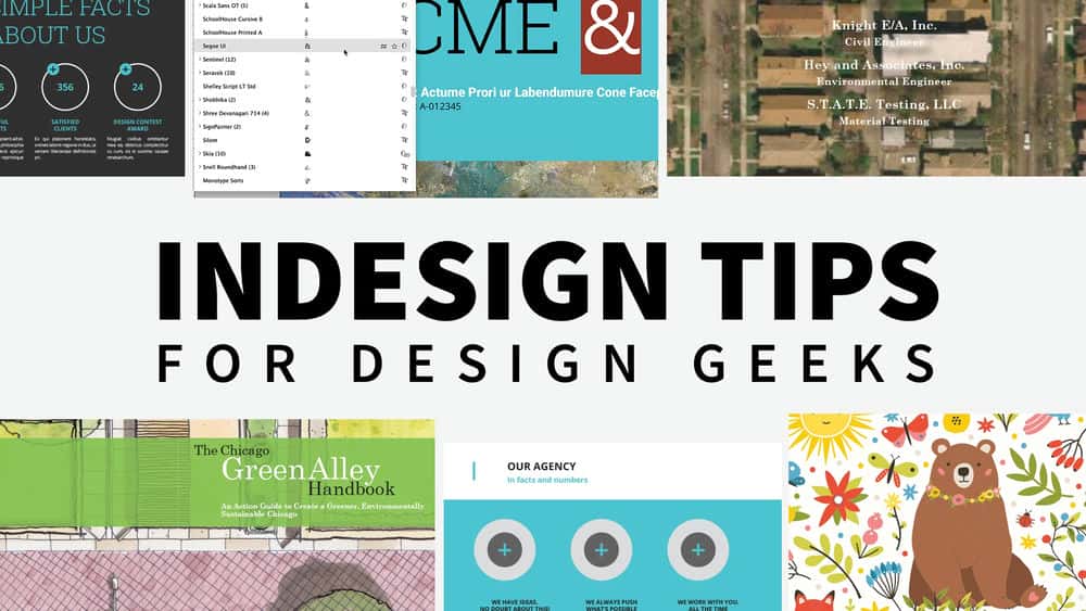 آموزش نکات InDesign برای طراحی Geeks 