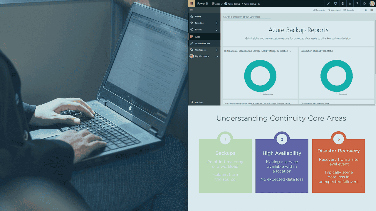 آموزش پیاده سازی تداوم داده ها و در دسترس بودن در Microsoft Azure