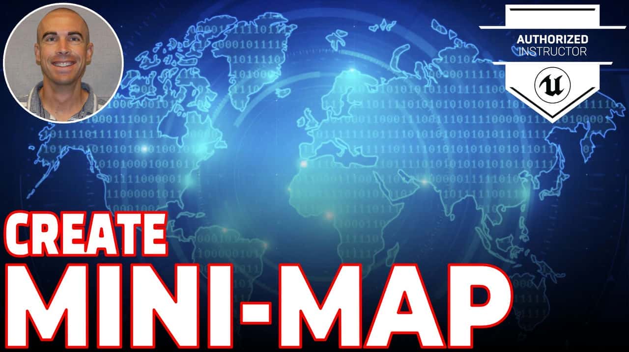 آموزش Unreal Engine 5: (آسان!) Mini-Map