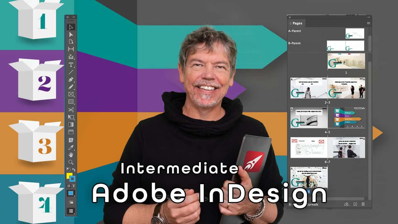 آموزش سطح بعدی Adobe InDesign CC