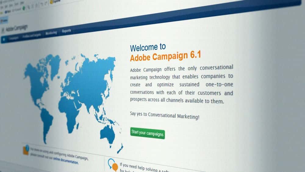آموزش شروع کار با Adobe Campaign V6 
