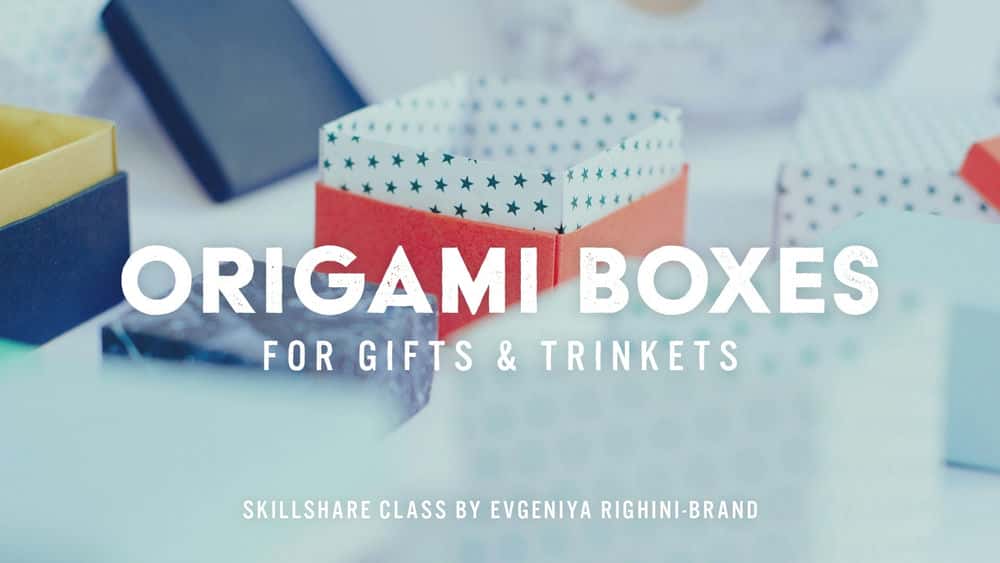آموزش کاردستی: جعبه های اوریگامی برای هدایا و زیورآلات