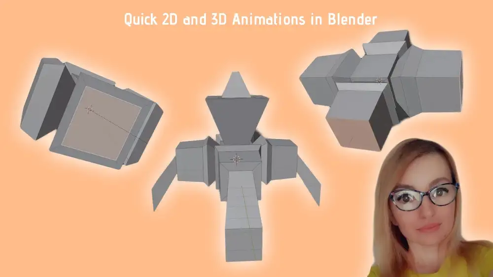 آموزش انیمیشن های سریع دو بعدی و سه بعدی در بلندر