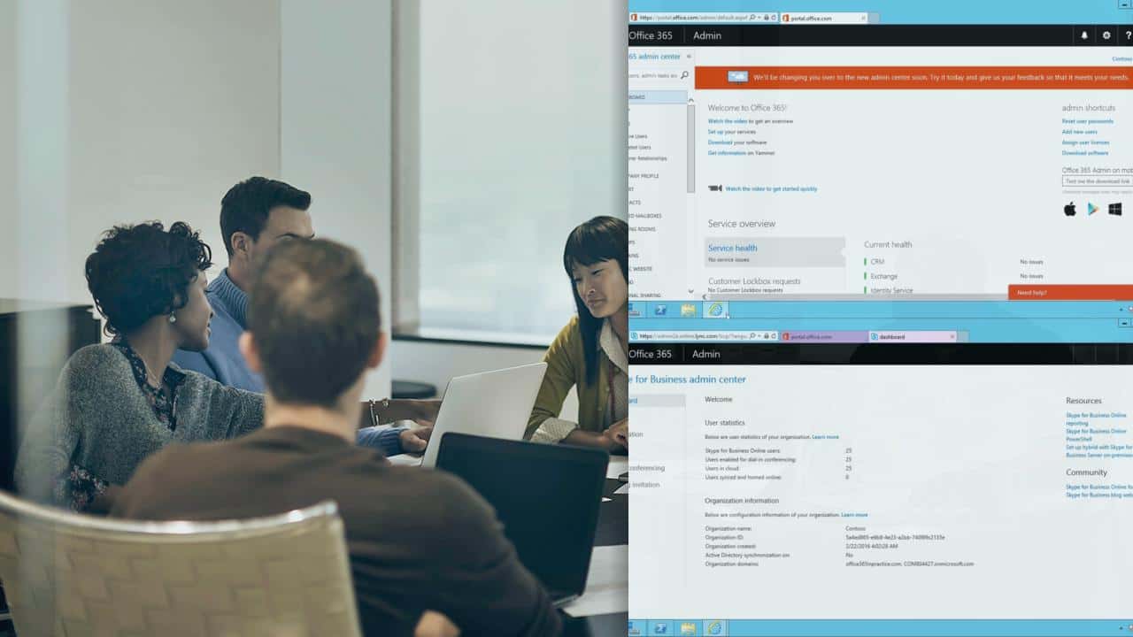 آموزش فعال کردن Office 365 (70-347) Plan/Configure Skype for Business Online