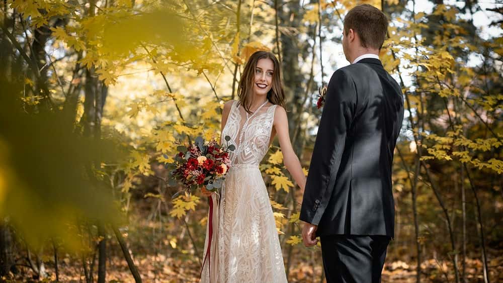 آموزش عکاسی عروسی پاییزی - چگونه تصاویر عروسی را در Adobe Lightroom ویرایش کنیم؟