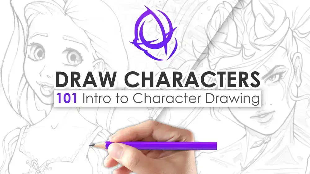 آموزش Draw Characters 101 Intro to Character Drawing