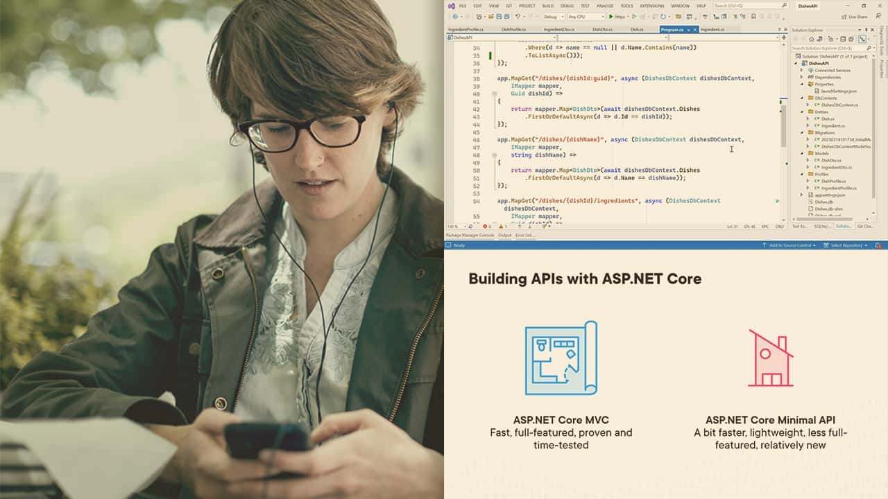 آموزش ساخت ASP.NET Core 7 Minimal API