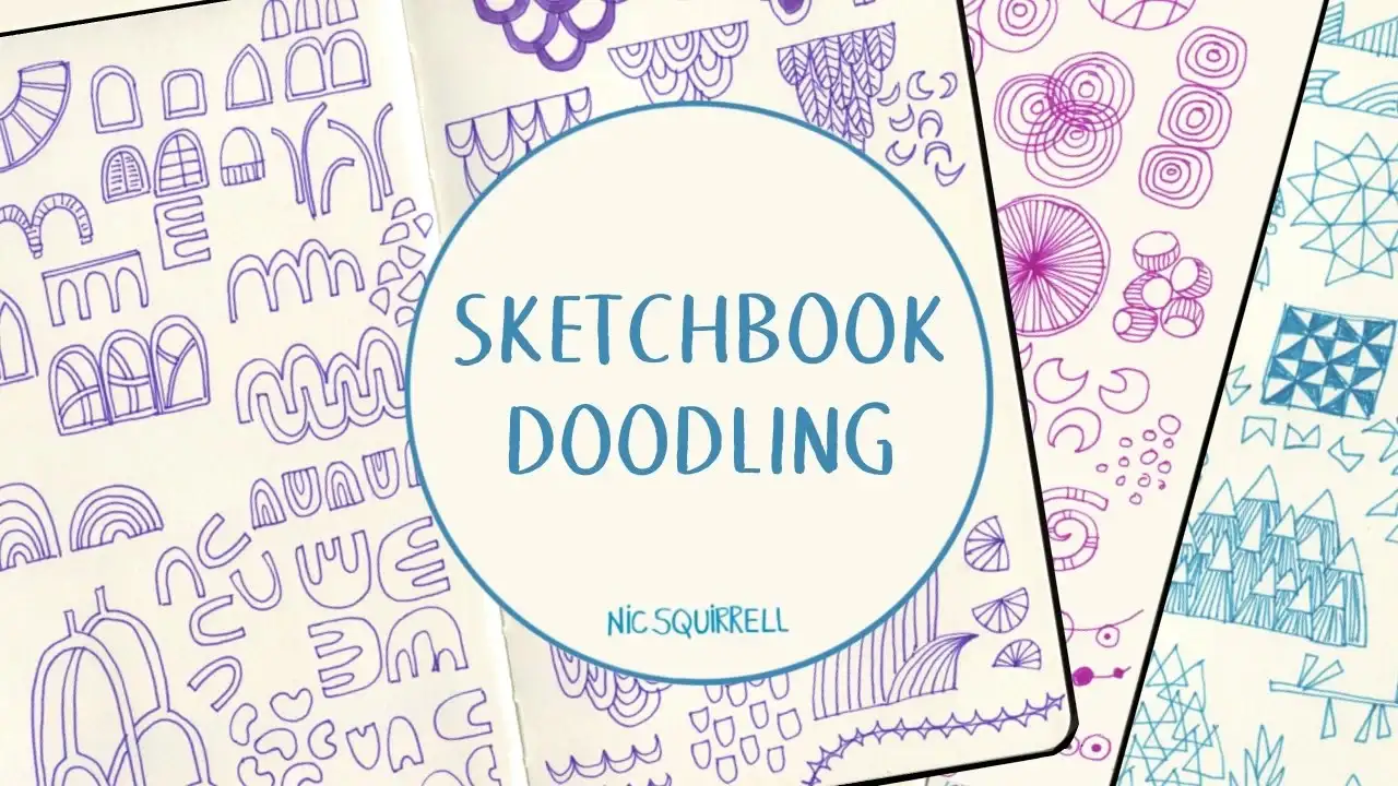 آموزش Sketchbook Doodling - یک راه سرگرم کننده برای افزایش خلاقیت شما