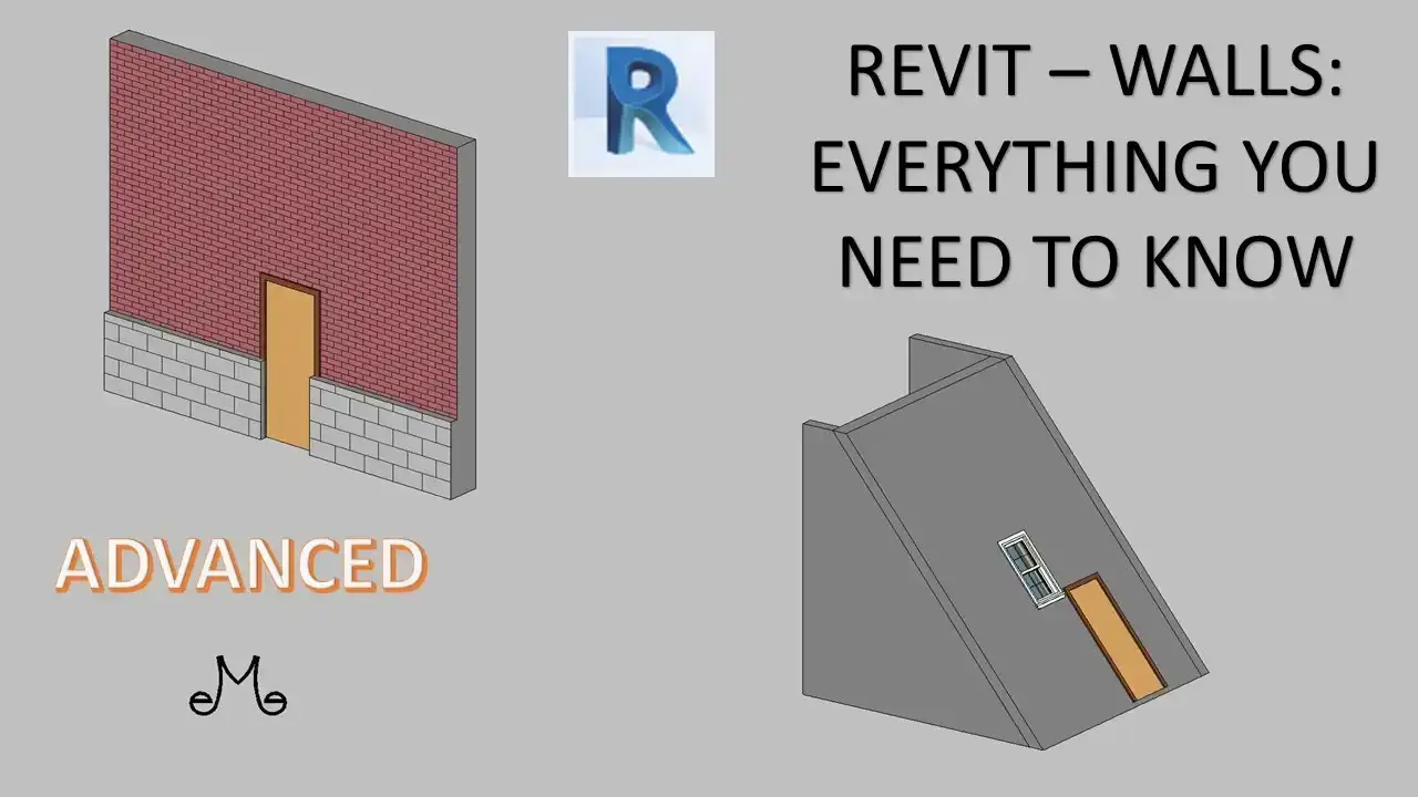 آموزش Revit Advanced: Walls - همه چیزهایی که باید بدانید