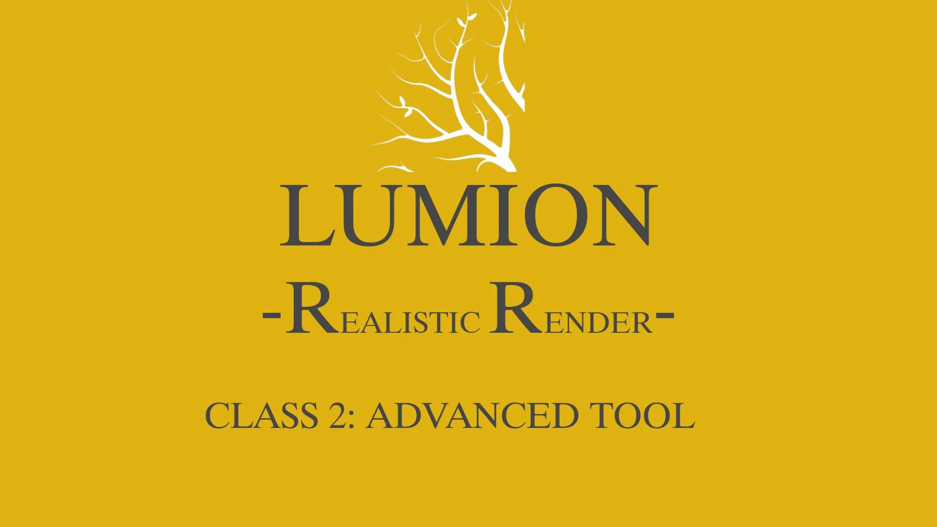 آموزش Lumion Realistic Render Class2: Advanced Tool