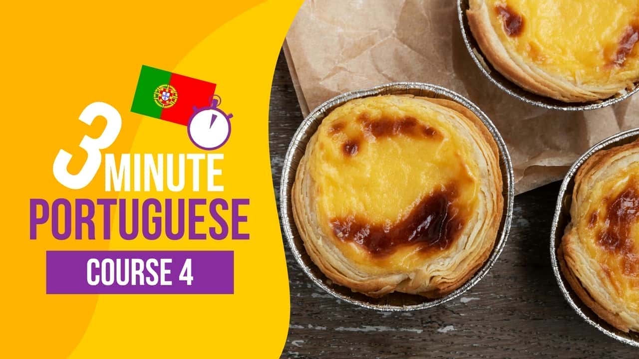 3 دقیقه پرتغالی - دوره 4 | آموزش زبان برای مبتدیان