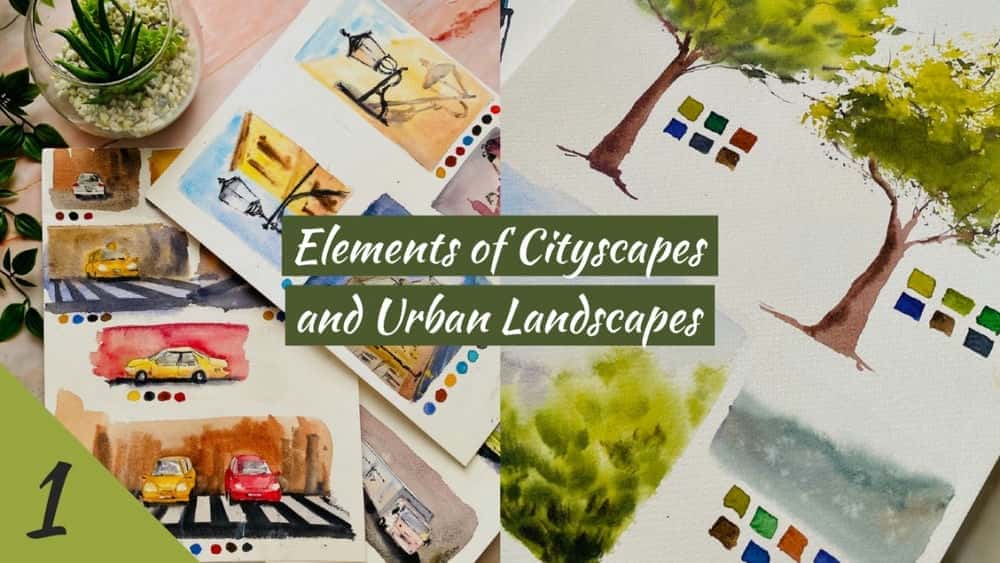 آموزش عناصر مناظر شهری و مناظر شهری